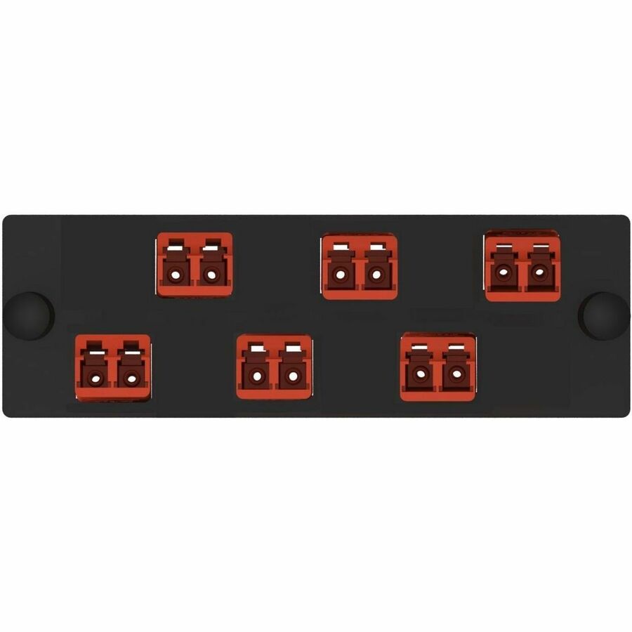 Panduit Opticom Keyed to Non-Keyed Fiber Adapter Panel