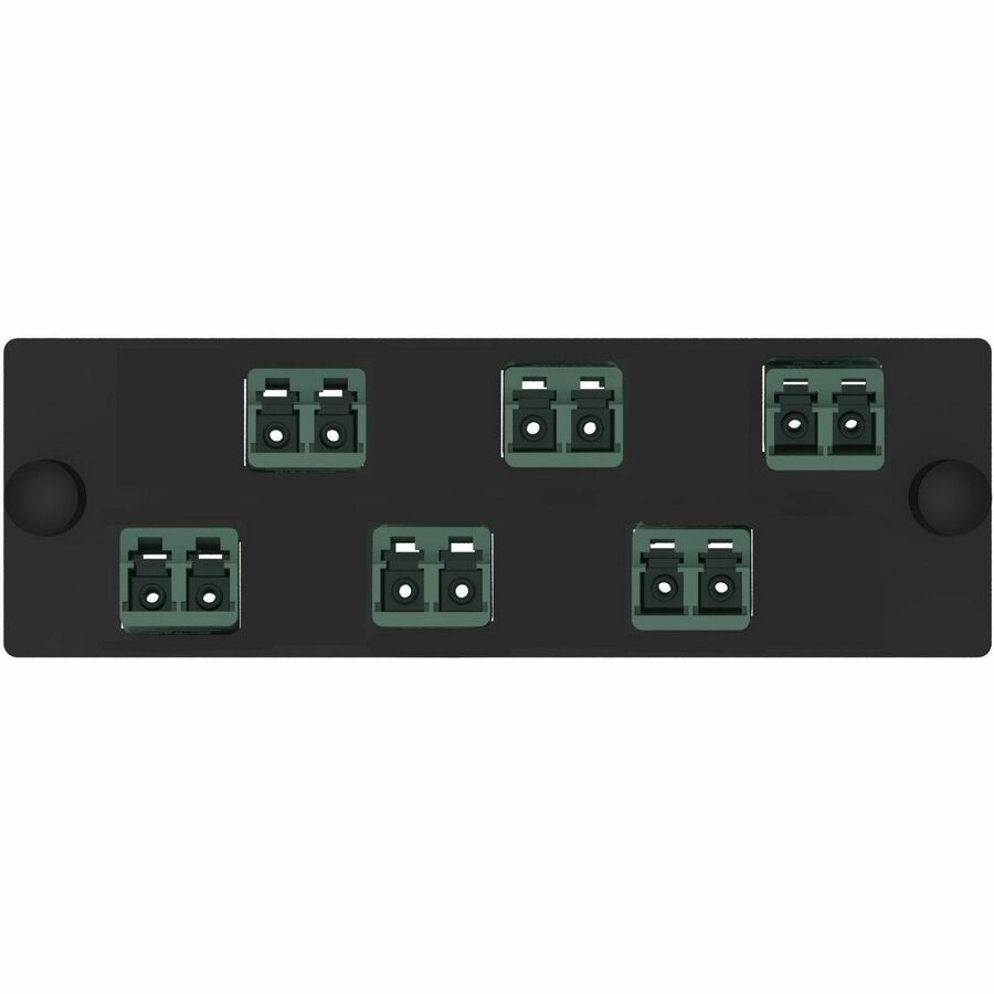 Panduit Opticom Keyed to Non-Keyed Fiber Adapter Panel