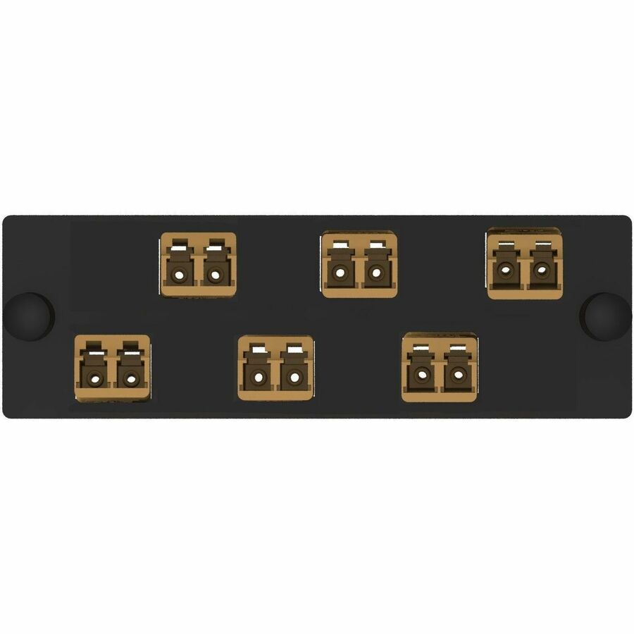 Panduit Opticom Keyed to Non-Keyed Fiber Adapter Panel