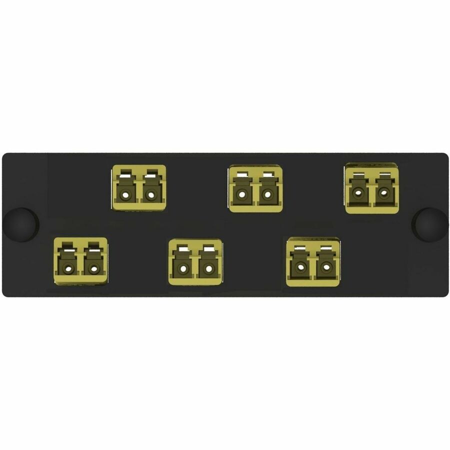 Panduit Opticom Keyed to Non-Keyed Fiber Adapter Panel