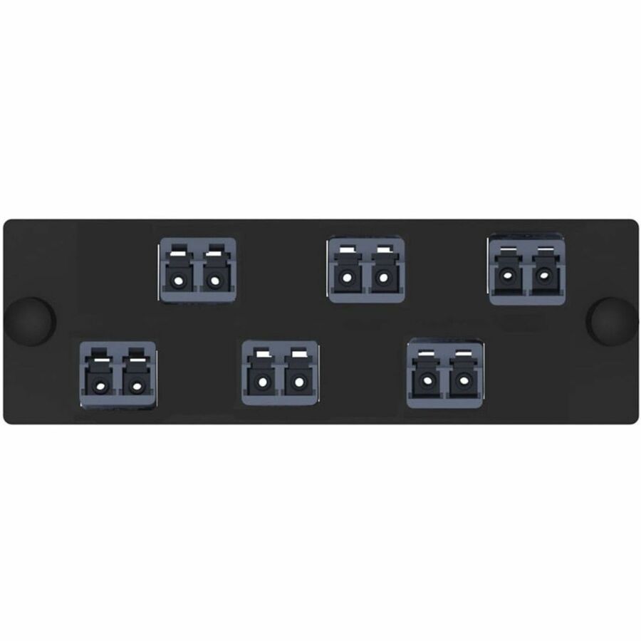 Panduit Opticom Keyed to Non-Keyed Fiber Adapter Panel