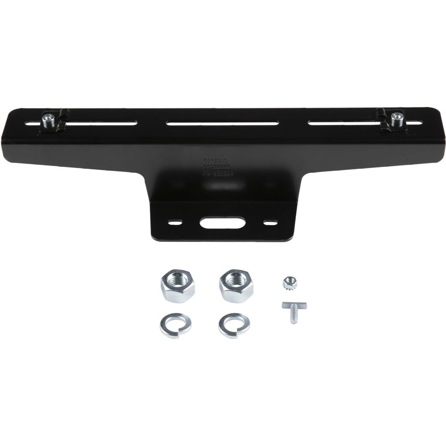 Panduit QuikLock Mounting Bracket for Cable Routing System - Black