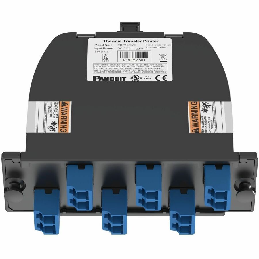 Panduit OptiCom MPO-SC/APC Fiber Cassette OS2, 12 Fiber, Method A, Std IL