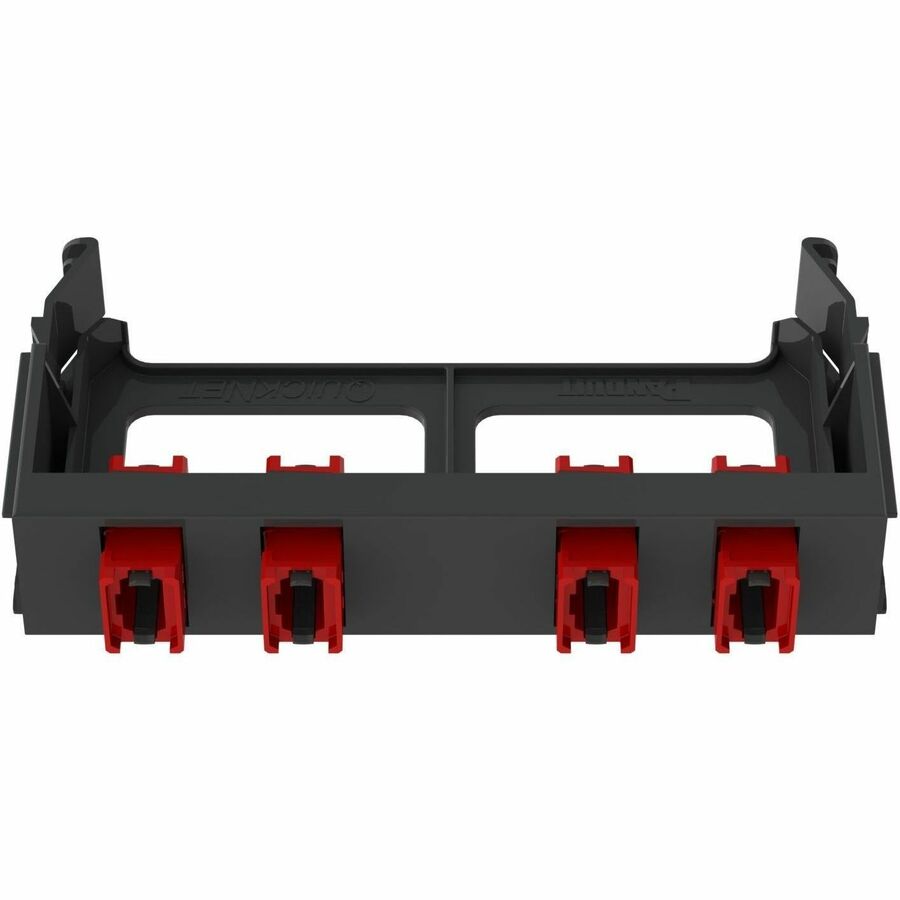 Panduit QuickNet Fiber Adapter Panel, SFQ, 4 MPO, Type A