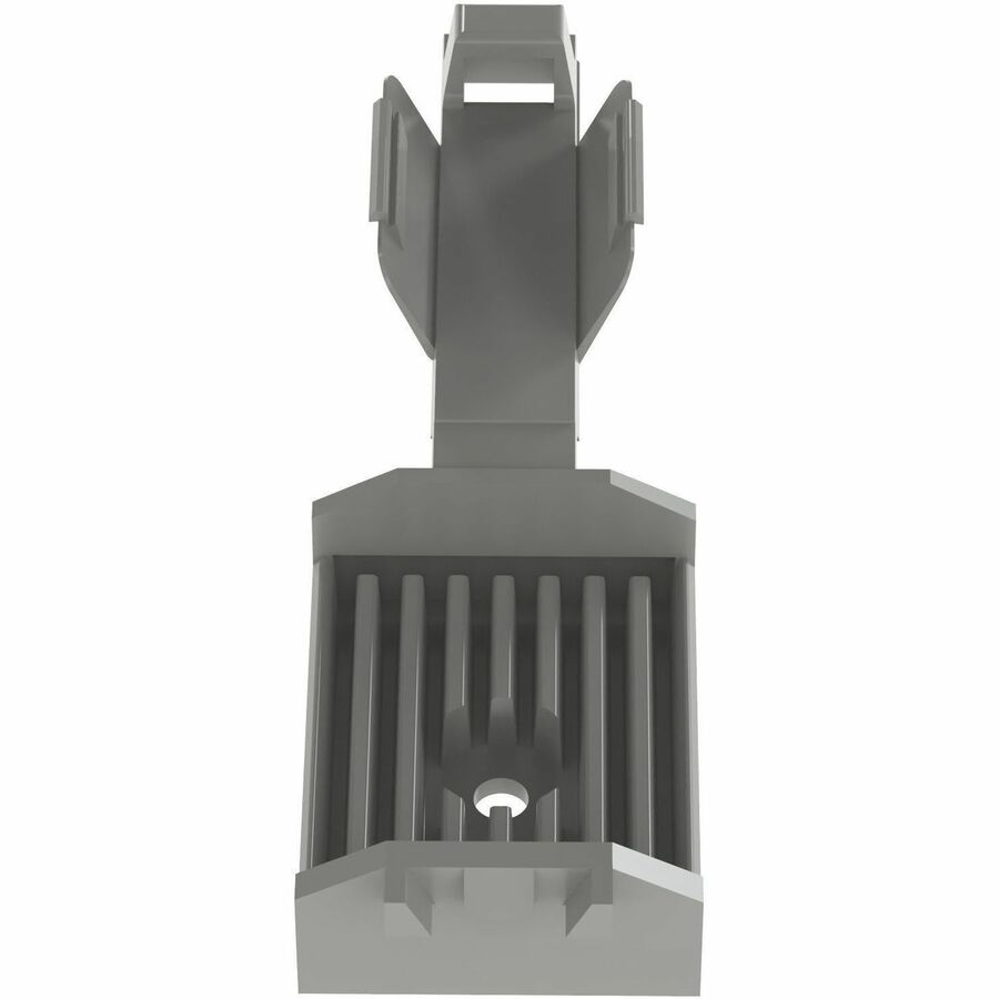 Panduit FCM1-A-T14 Flat Cable Mount, Gray, PA 6.6, Rubber Adh., 1.21x1" , PK200