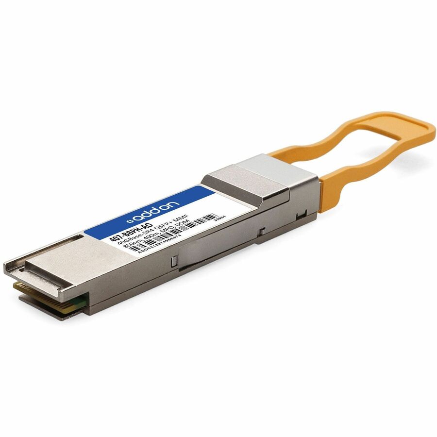 AddOn Dell® 407-BBPH Compatible TAA 40GBase-SR4 QSFP+ Transceiver (MMF, 850nm, 400m, MPO, DOM)