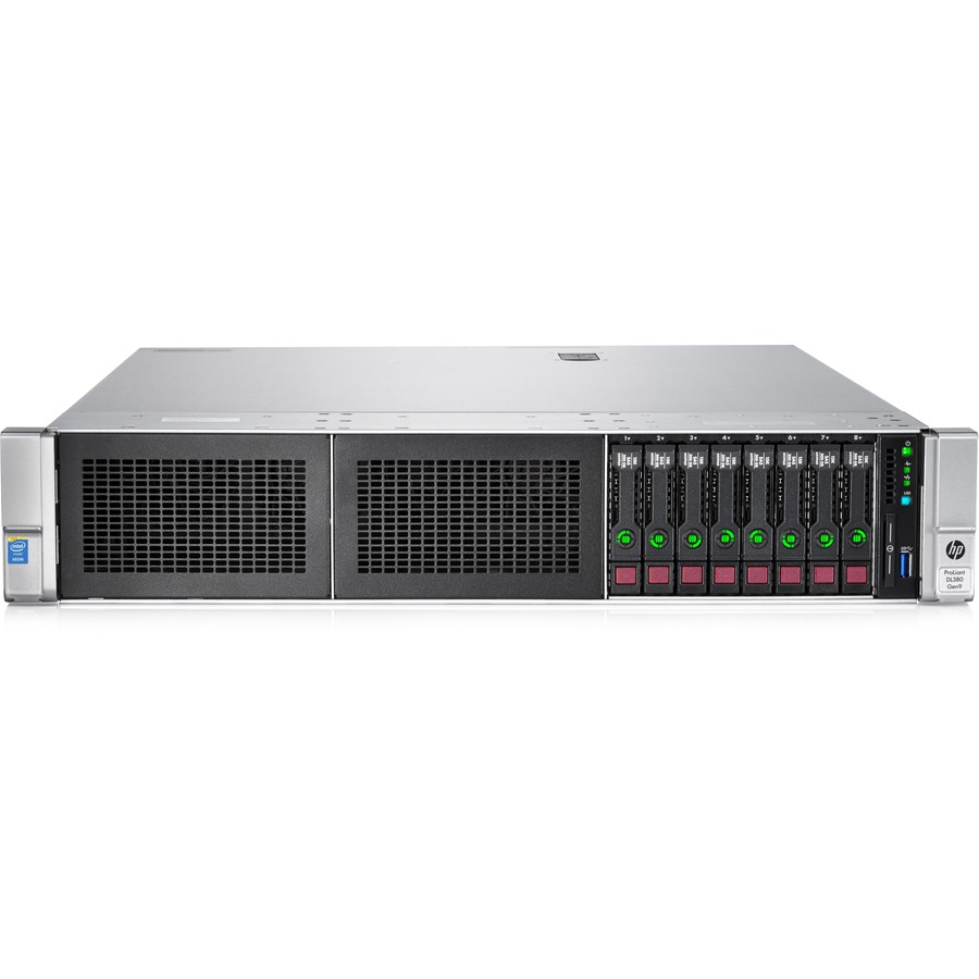 HPE Sourcing ProLiant DL380 G9 2U Rack Server - 1 Xeon E5-2609 v3 1.90 GHz - 8 GB RAM - Serial ATA/600 Controller
