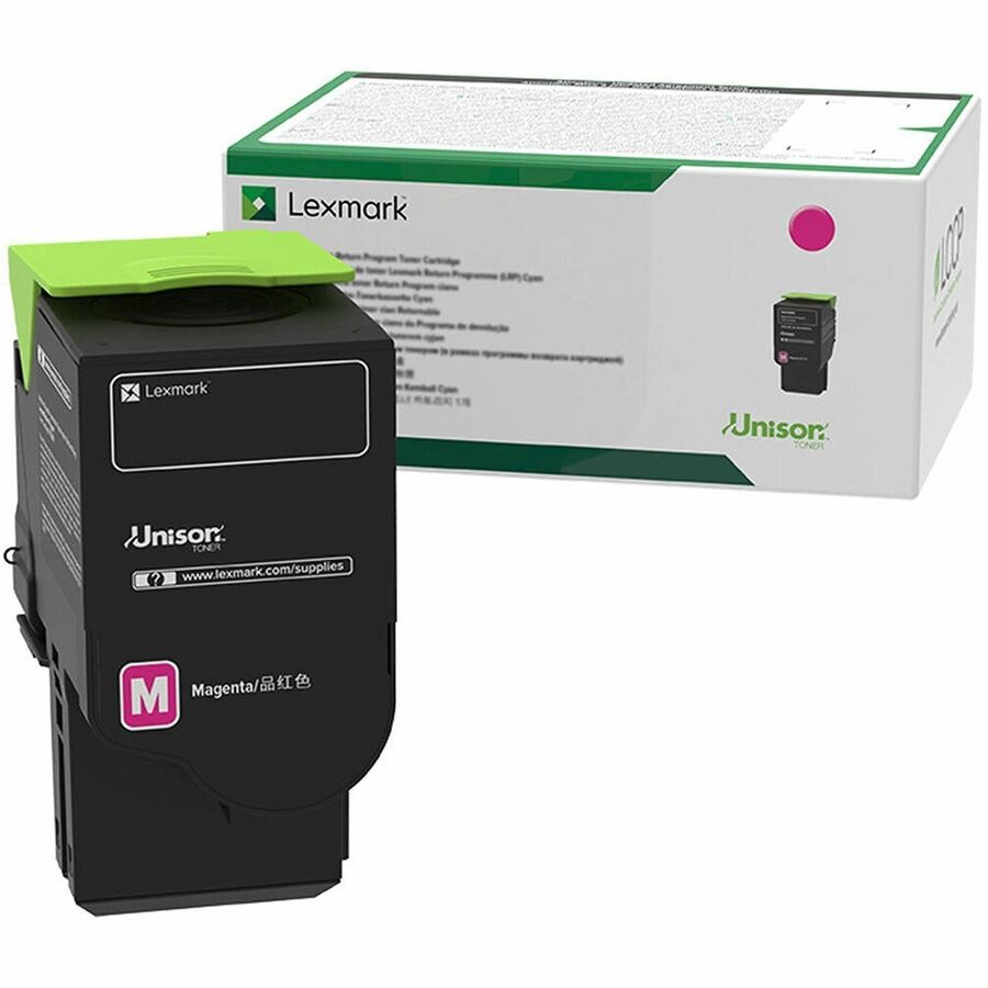 Lexmark Unison Original Extra High Yield Laser Toner Cartridge - Magenta - 1 Each