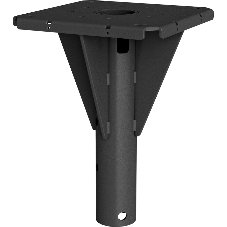 Chief Outdoor Concrete Ceiling and Pedestal Plate - Black