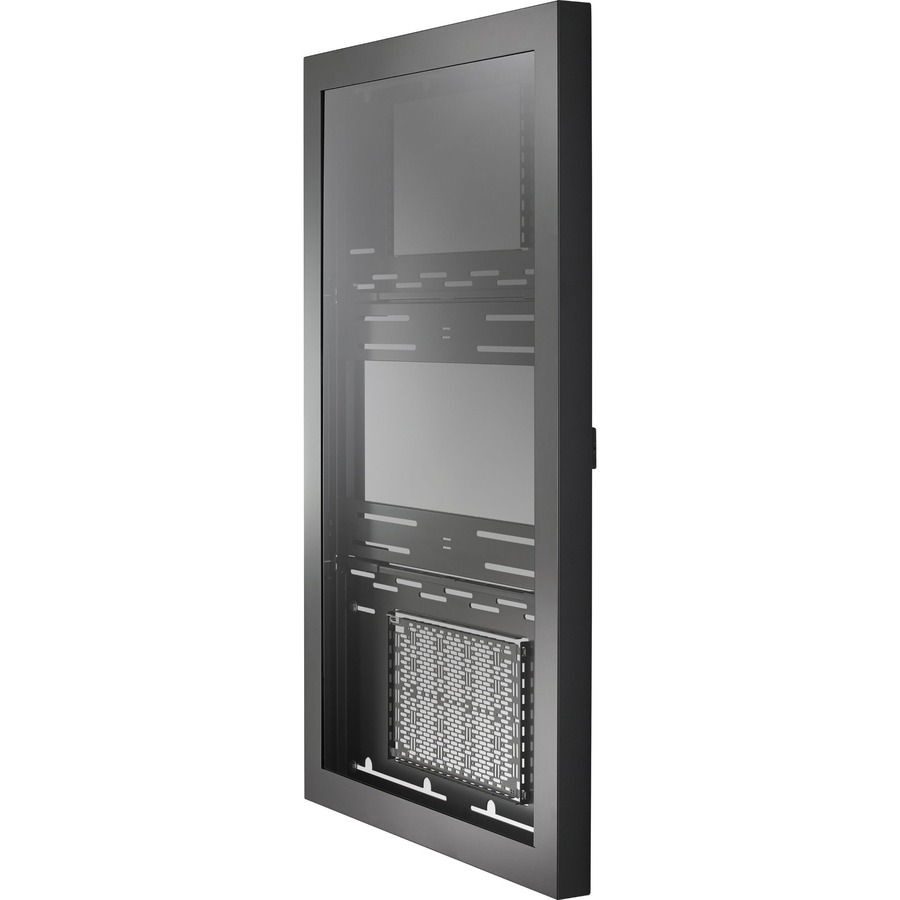 Chief Impact 55 Inch On-Wall Kiosk - Portrait Orientation - Black
