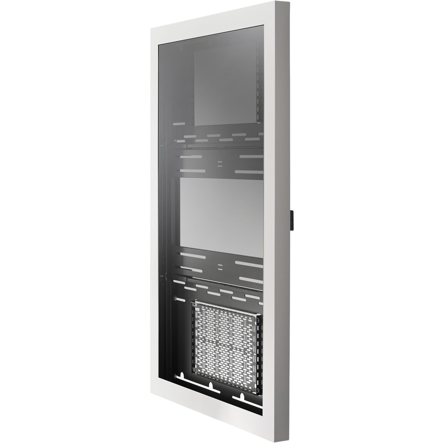 Chief Impact 55 Inch On-Wall Kiosk - Portrait Orientation - White