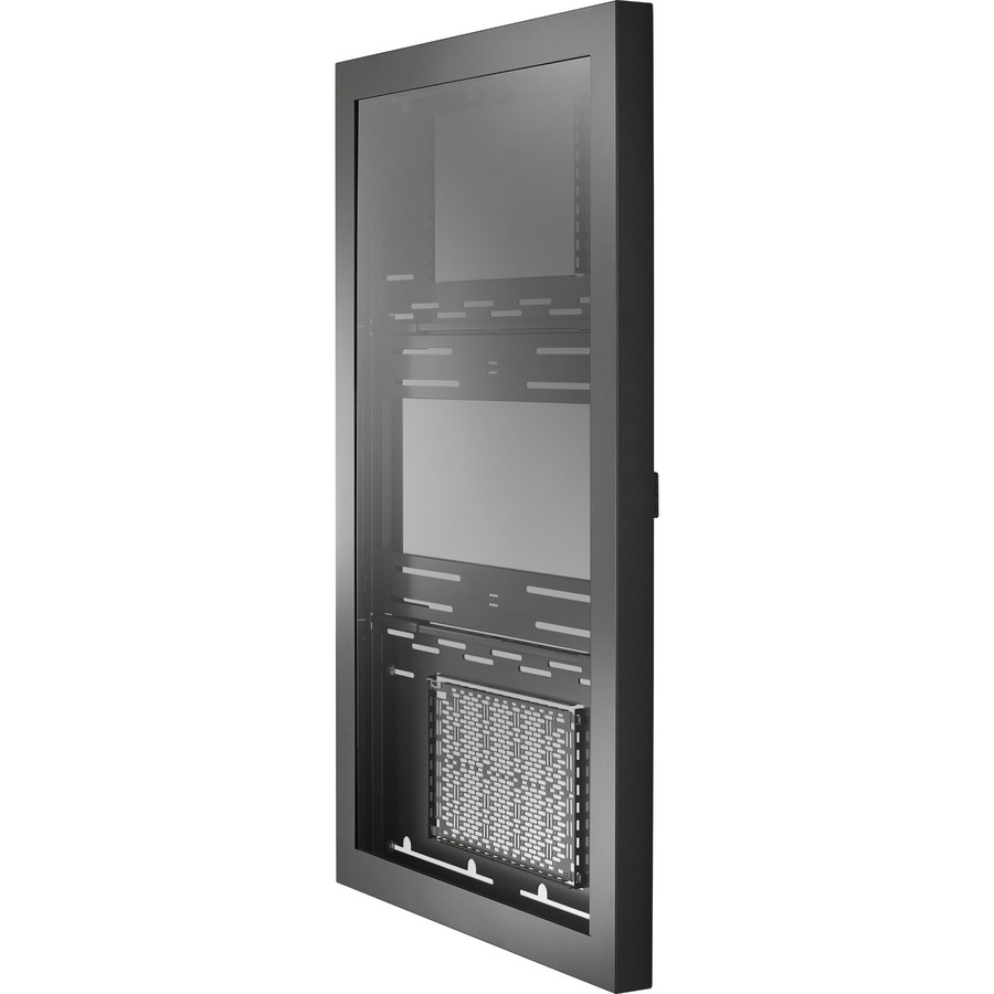 Chief Impact 50 Inch On-Wall Kiosk - Portrait Orientation - Black