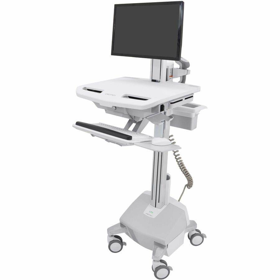 Ergotron StyleView® Electric Lift Cart with LCD Pivot, LiFe Powered, US/CA/MX