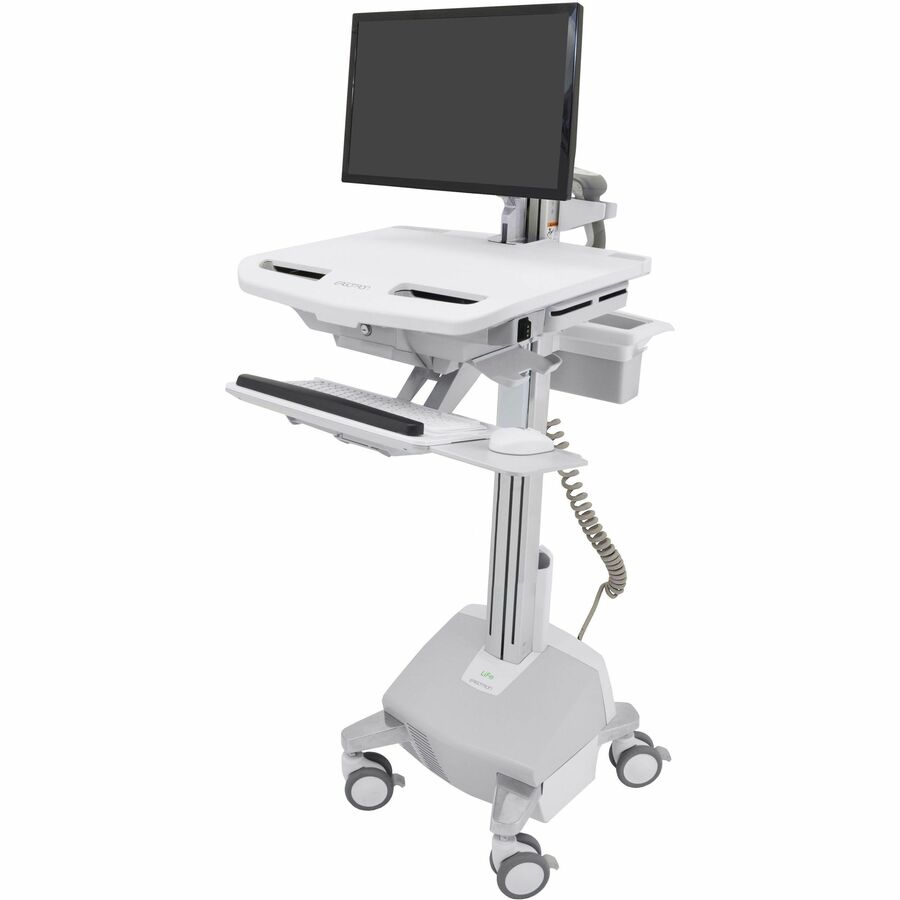 Ergotron StyleView® Electric Lift Cart with LCD Arm, LiFe Powered