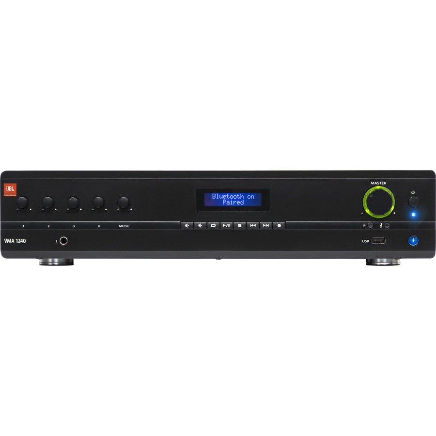 JBL Commercial VMA1240 Amplifier - 240 W RMS - 1 Channel - Black