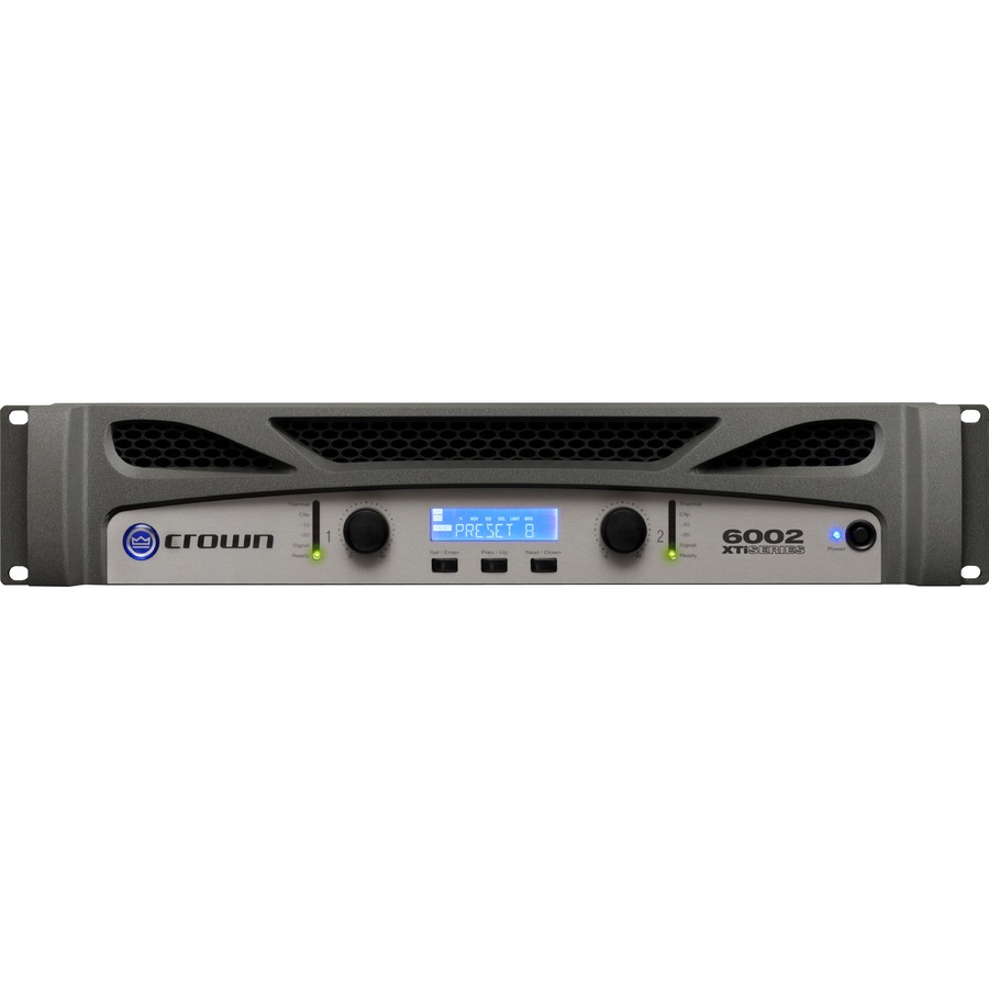 Crown XTI 6002 Amplifier - 4200 W RMS - 2 Channel - Black