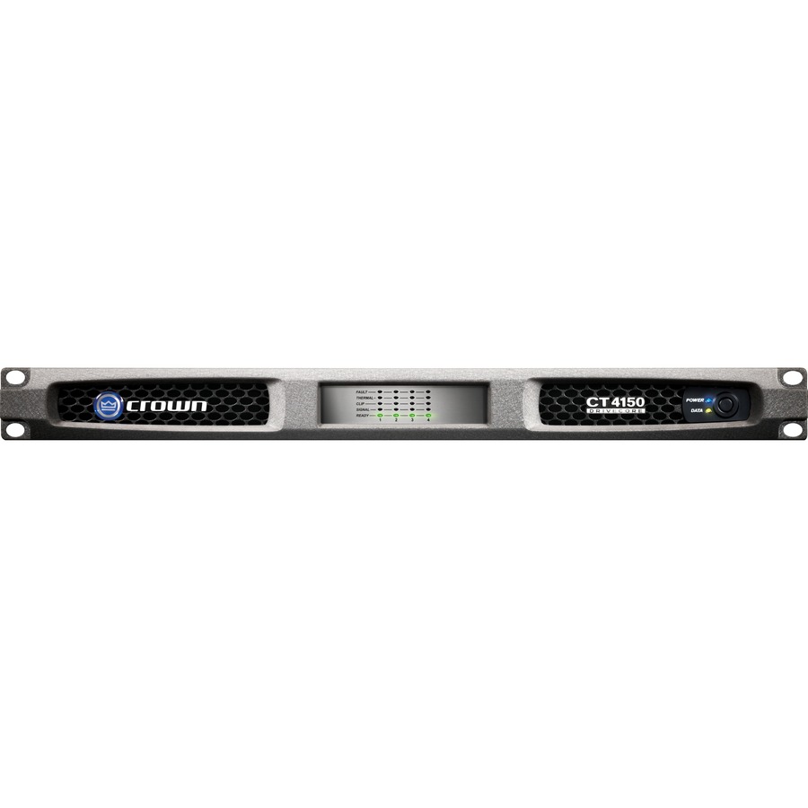 Crown ComTech CT 4150 Amplifier - 500 W RMS - 4 Channel - Gray