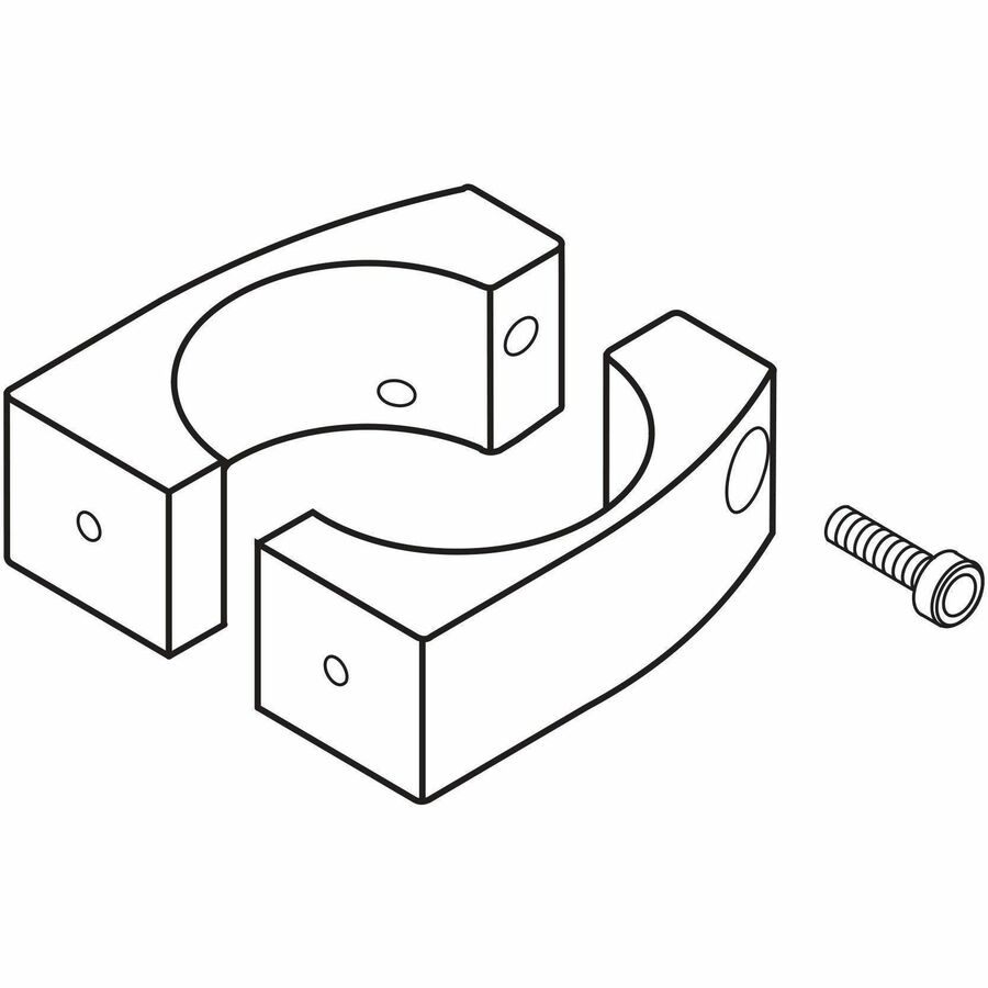 Ergotron DS100 Split Pole-Mount Bracket
