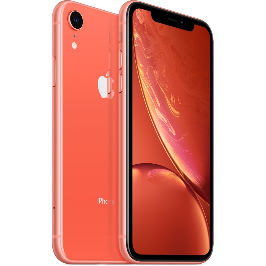 Apple iPhone XR 128gb - Coral - Unlocked - One Year Warranty