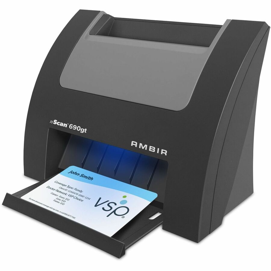 Ambir nScan 690gt Duplex ID Card Scanner w/AmbirScan for athenahealth