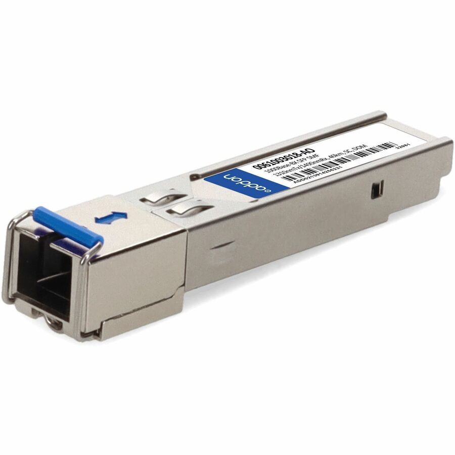 AddOn ADVA® 0061003018 Compatible TAA 1000Base-BX SFP Transceiver (SMF, 1310nmTx/1490nmRx, 40km, SC, DOM)