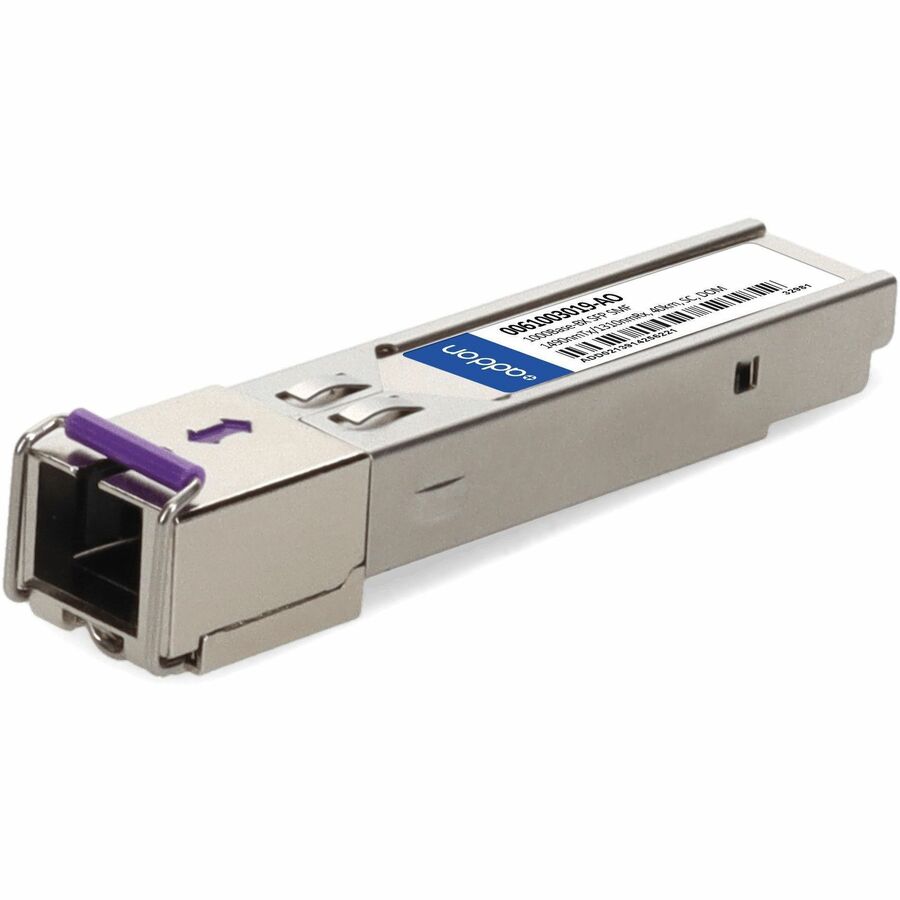 AddOn ADVA® 0061003019 Compatible TAA 1000Base-BX SFP Transceiver (SMF, 1490nmTx/1310nmRx, 40km, SC, DOM)