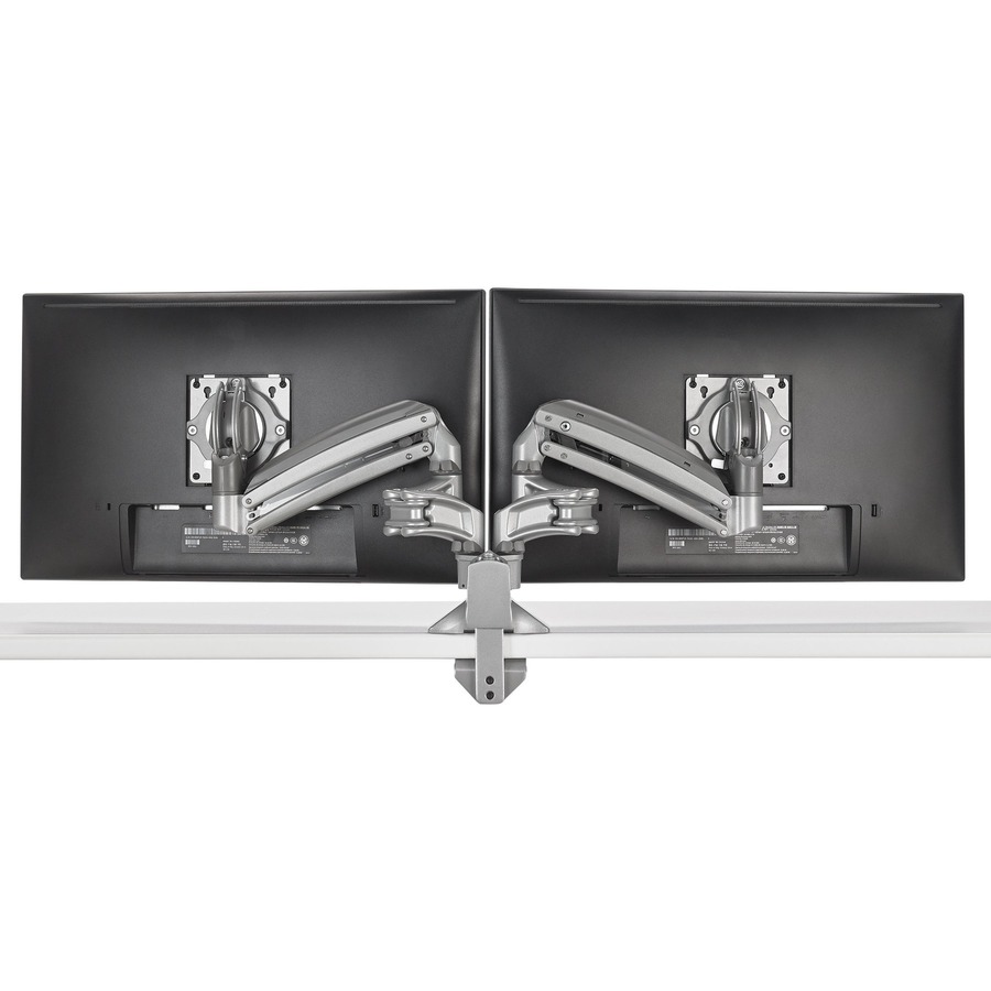 Chief KX Low-Profile Dual Monitor Arm Desk Mount - Monitor Mount - For 10-30 Inch Monitors - Black