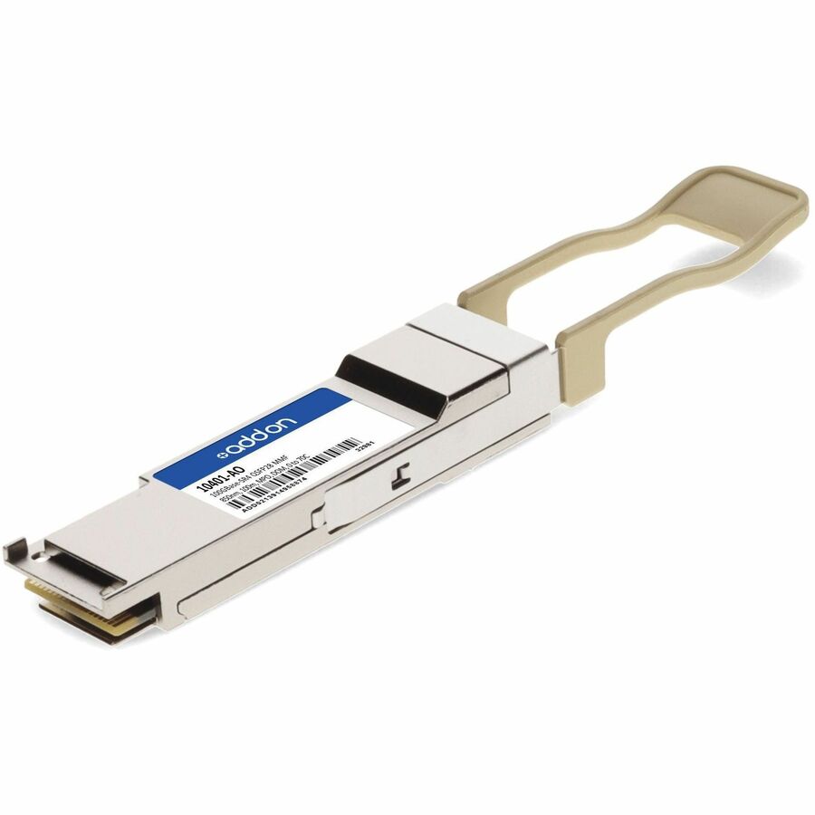 AddOn Extreme Networks® 10401 Compatible TAA 100GBase-SR4 QSFP28 Transceiver (MMF, 850nm, 100m, MPO, DOM)