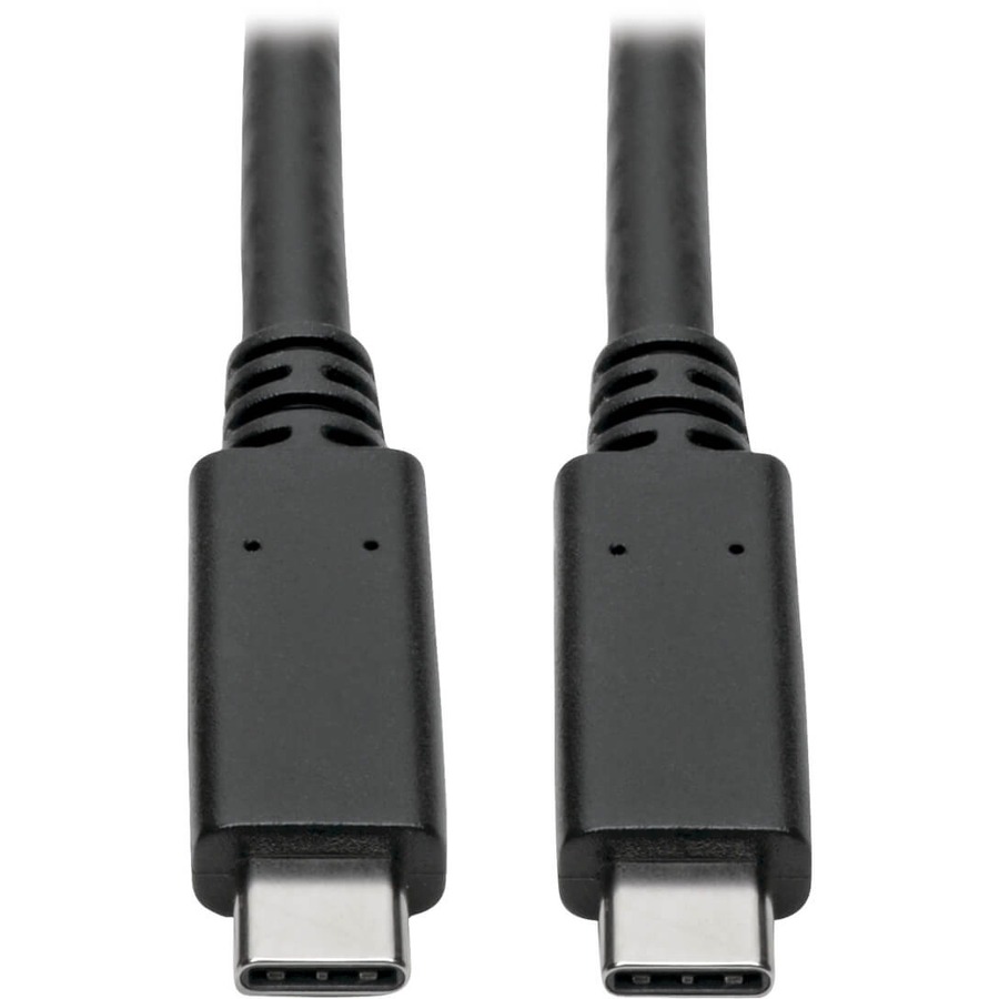 Tripp Lite by Eaton USB-C Cable (M/M) - USB 3.2 Gen 2 (10 Gbps) 5A (100W) Rating USB-IF Certified Thunderbolt 3 Compatible 3 ft. (0.91 m)
