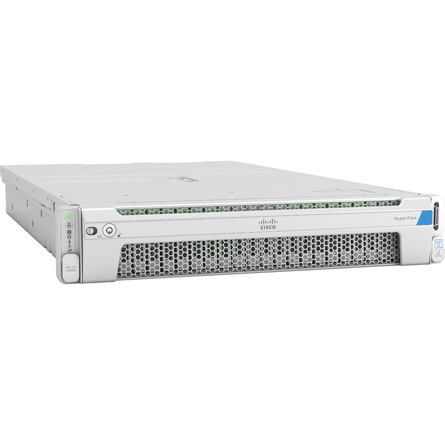Cisco HyperFlex HX240c M5 2U Rack Server - 2 Xeon Silver 4114 2.20 GHz - 384 GB RAM - 240 GB SSD - 12Gb/s SAS Controller