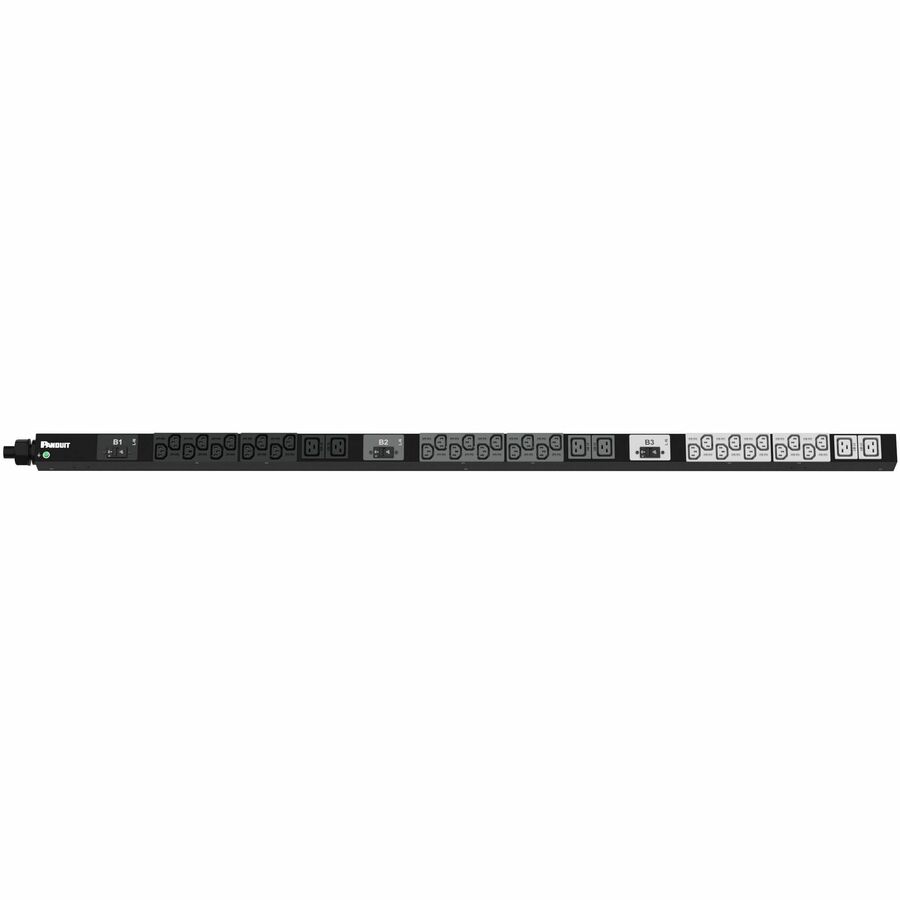 Panduit Basic PDU, 30AMP, 415V, (24)C13, (12)C19, IEC 60309 3P+N+E 6h 30A (IP67)