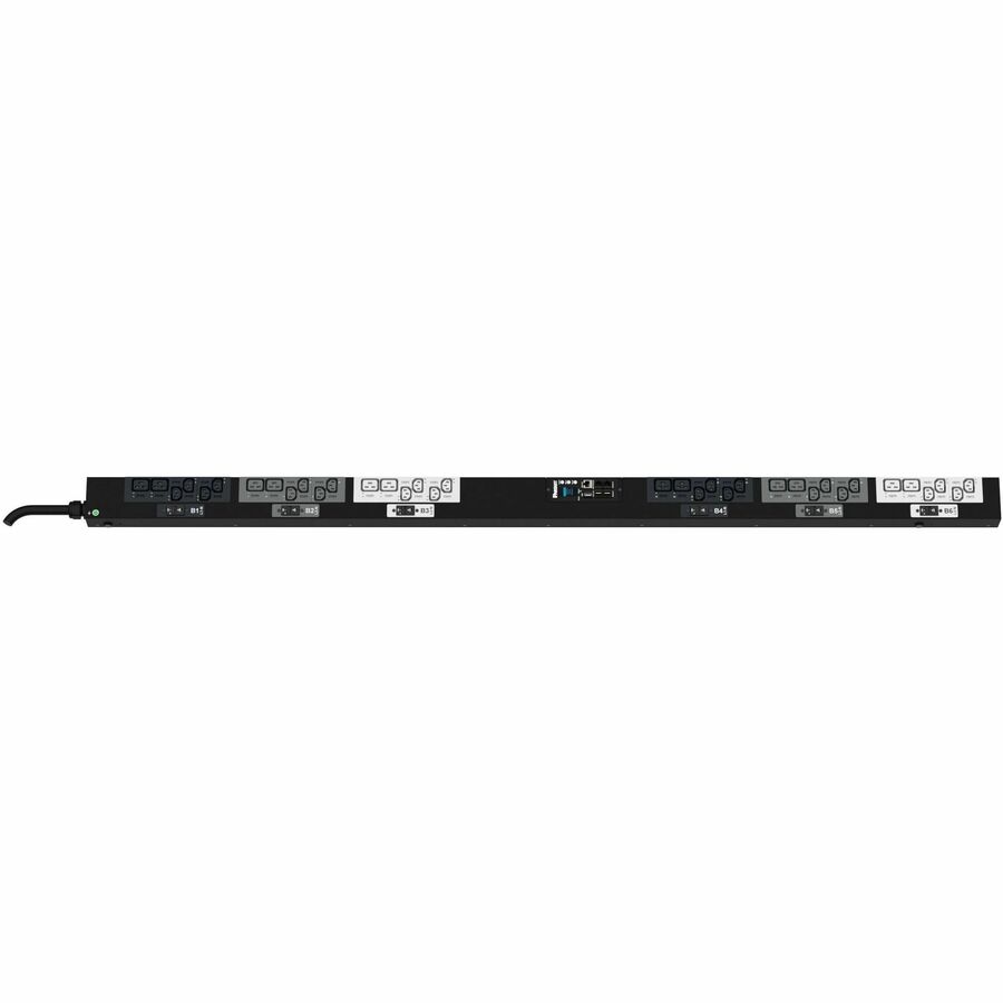 Panduit MSPO PDU, 32AMP, 400V, (24)C13, (12)C19, IEC 60309 3P+N+E 6h 32A (IP44)