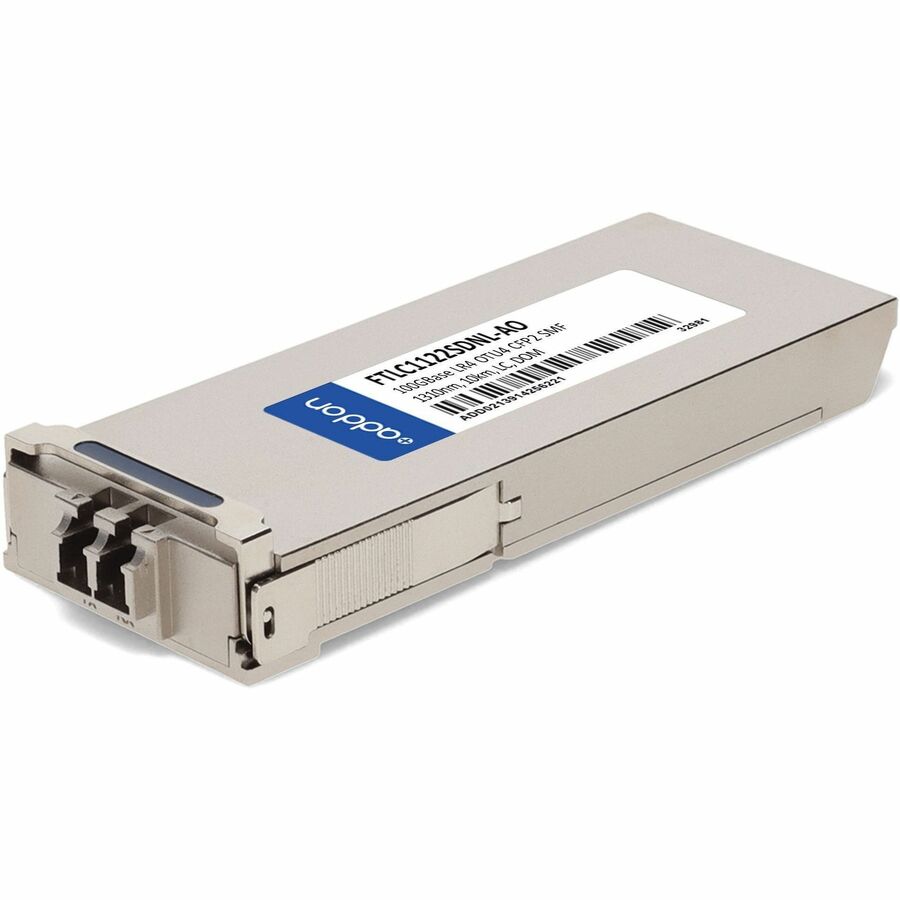 AddOn Finisar FTLC1122SDNL Compatible TAA Compliant 100GBase Multirate LR4 and OTU4 CFP2 Transceiver (SMF, 1310nm, 10km, LC, DOM)