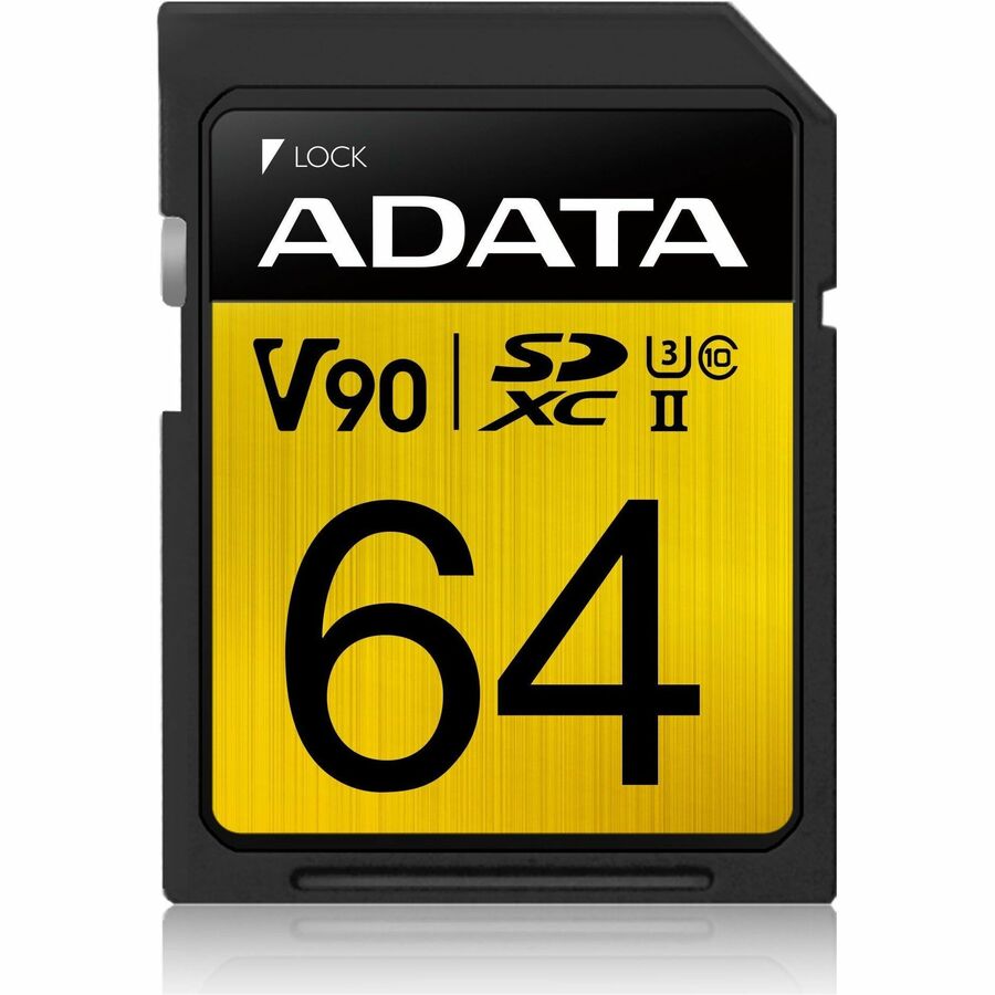 Adata Premier ONE 64 GB Class 10/UHS-II (U3) V90 SDXC