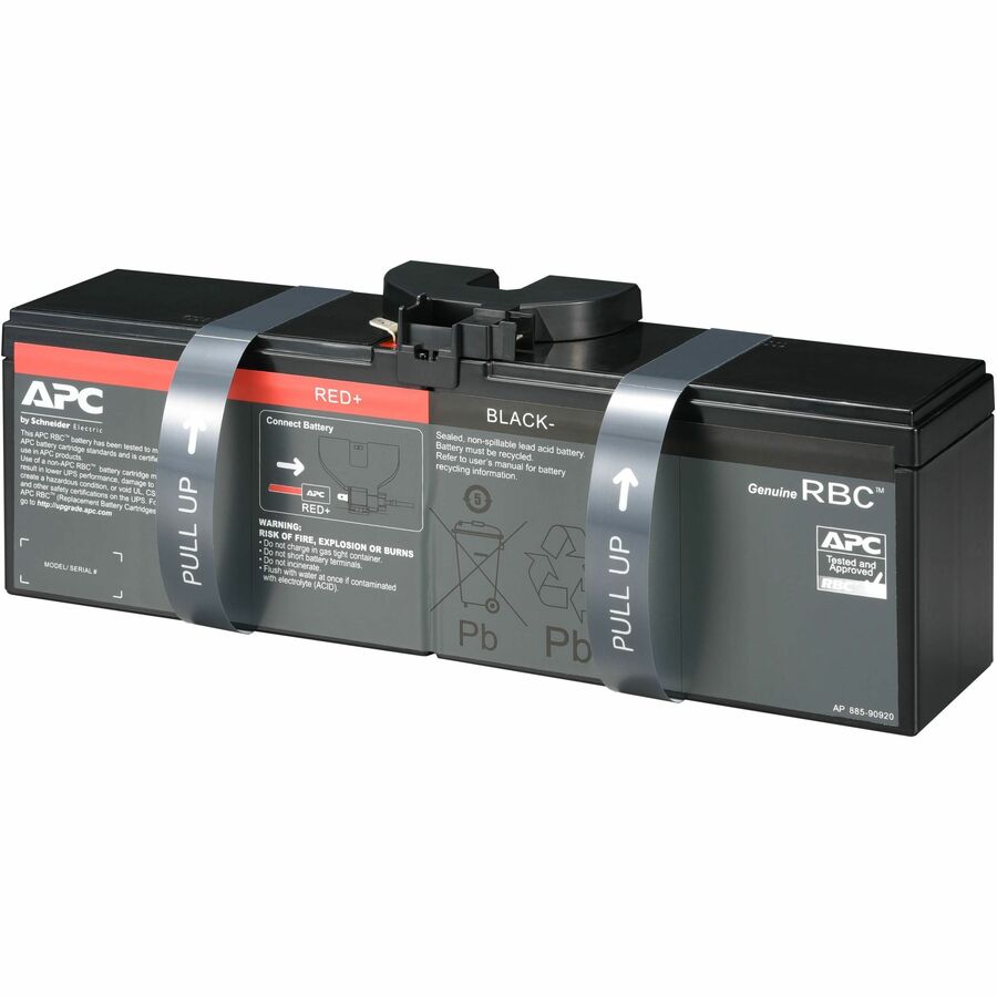APC Replacement Battery Cartridge for Back-UPS, 12V 9.4Ah lead-acid battery, 2-year repair or replace warranty