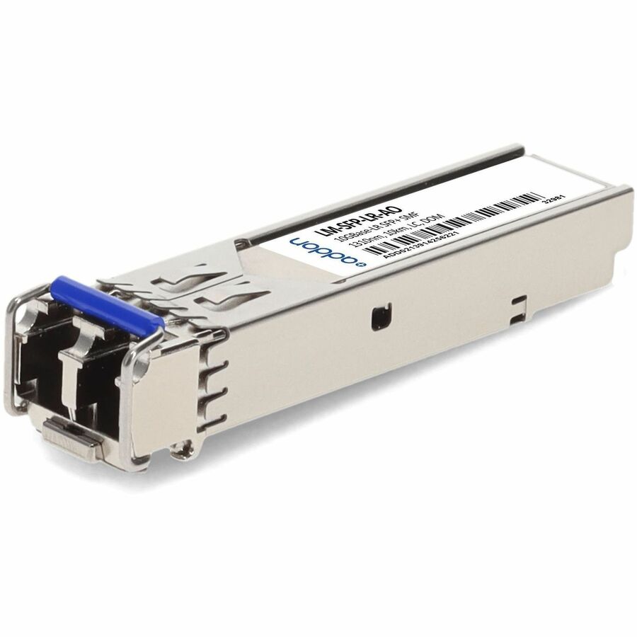 AddOn MSA and TAA Compliant 10GBase-LR SFP+ Transceiver (SMF, 1310nm, 10km, LC, DOM)