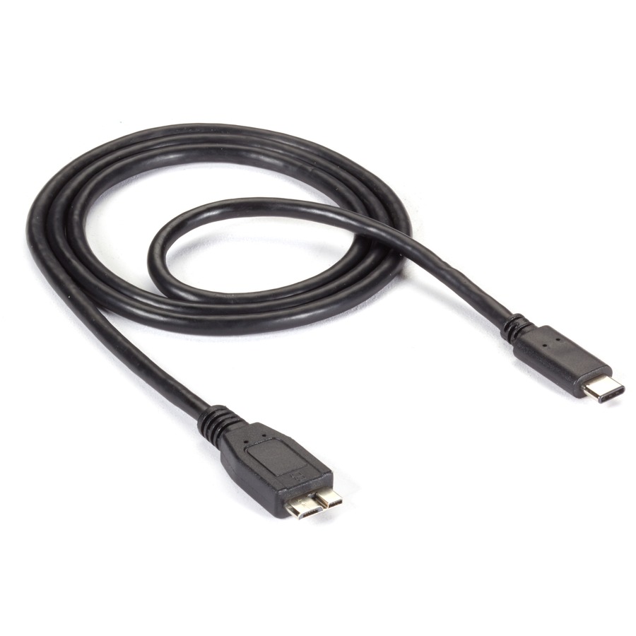 Black Box USB 3.1 Cable - Type C Male to USB 3.0 Micro B, 5-Gpbs, 1-m (3.2-ft.)
