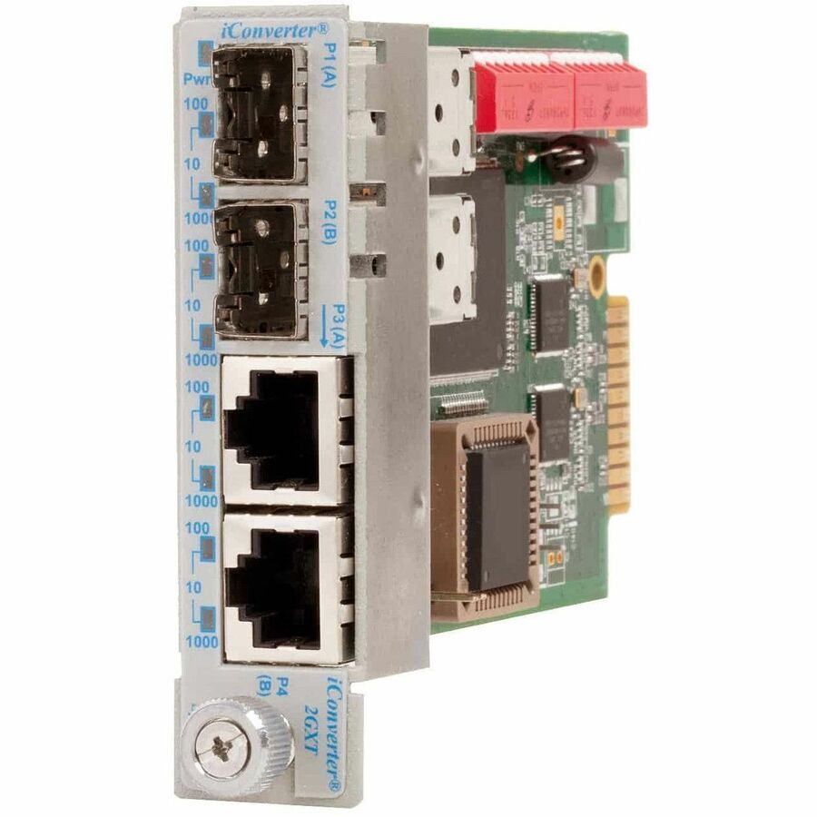 Omnitron Systems iConverter® 2GXT Transceiver/Media Converter