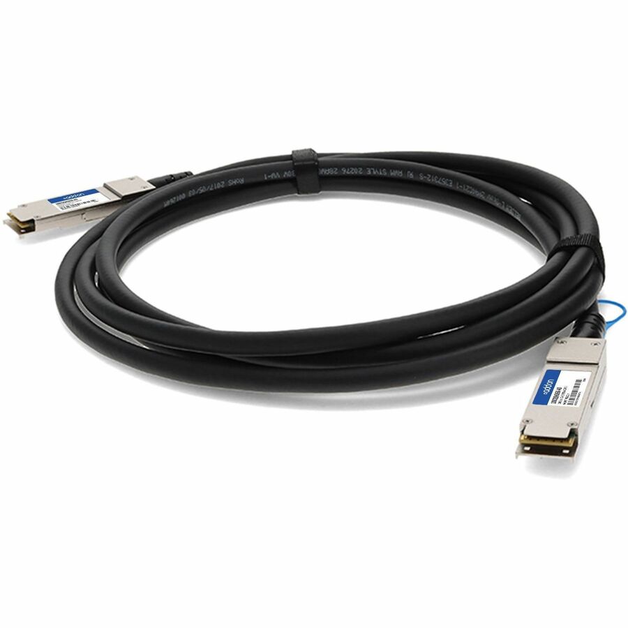 AddOn Intel® 100CQQH2650 Compatible TAA Compliant 100GBase-CU QSFP28 Direct Attach Cable (Passive Twinax, 5m)