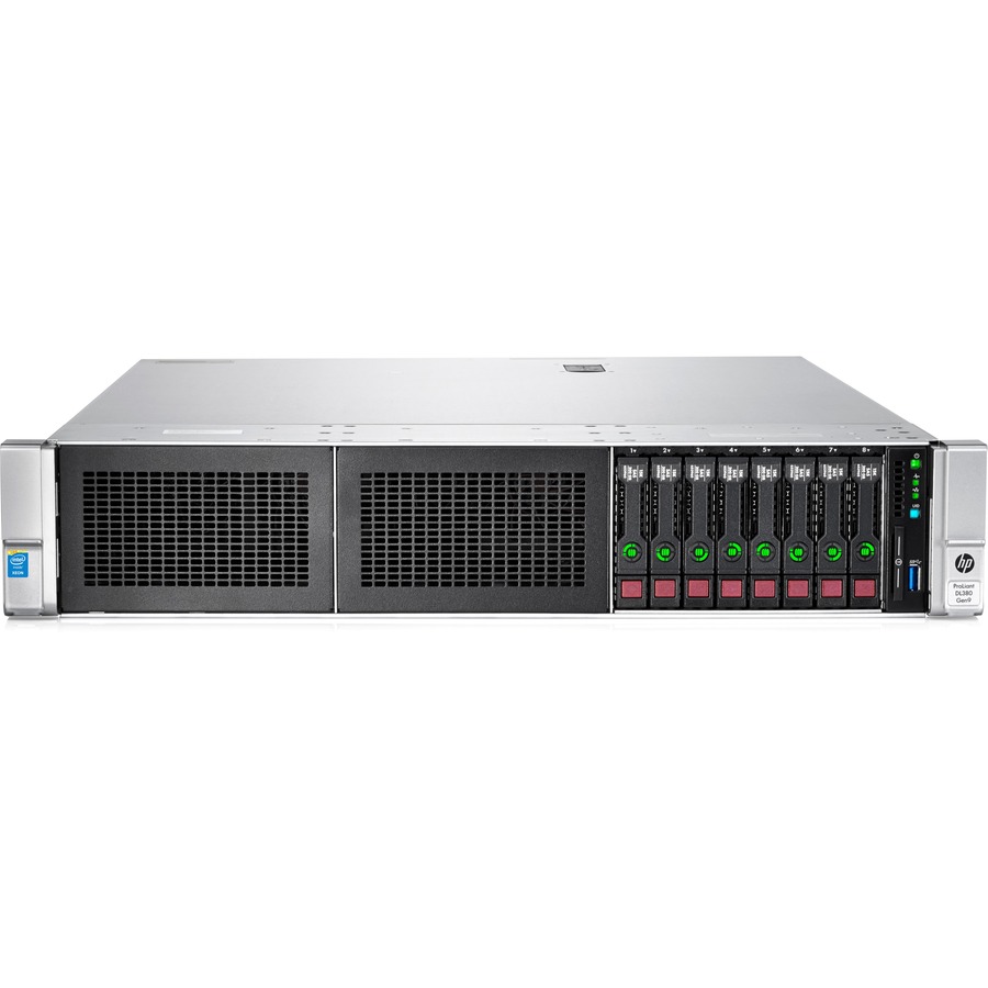 HPE Sourcing ProLiant DL380 G9 2U Rack Server - 2 Xeon E5-2660 v4 2 GHz - 64 GB RAM - 12Gb/s SAS Controller