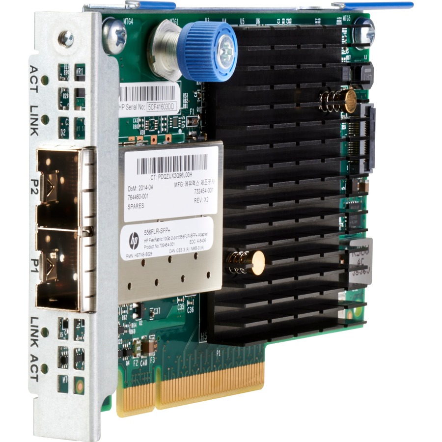 HPE Sourcing FlexFabric 10Gb 2-port 556FLR-SFP+ Adapter