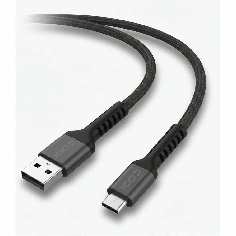 CODi 6' Braided Nylon USB-A to USB-C Charge & Sync Cable