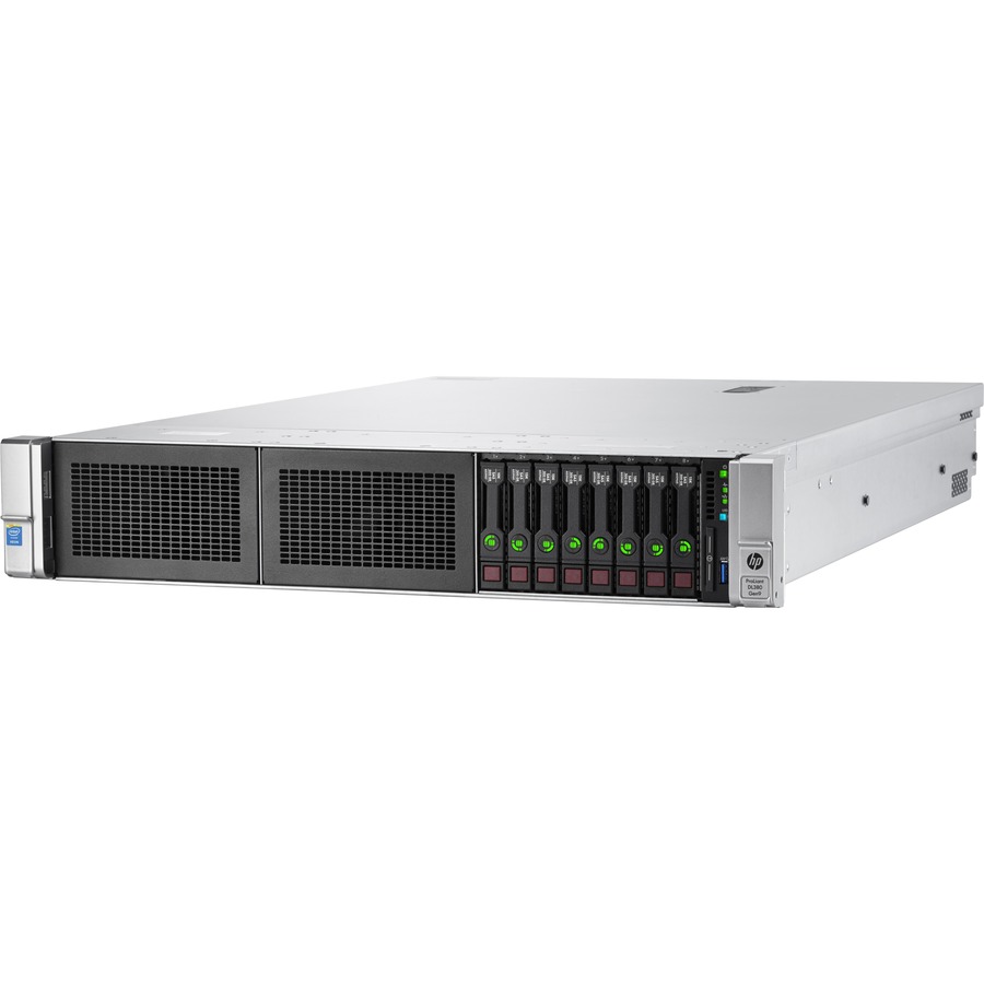 HPE Sourcing ProLiant DL380 G9 2U Rack Server - 1 x Intel Xeon E5-2620 v4 2.10 GHz - 16 GB RAM - 12Gb/s SAS Controller