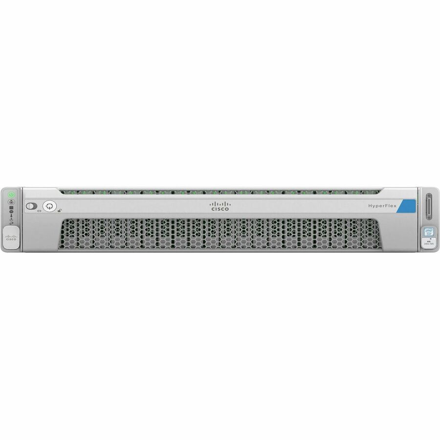 Cisco HyperFlex HX240c M5 2U Rack Server - 2 Xeon Silver 4110 2.10 GHz - 256 GB RAM - 12Gb/s SAS, Serial ATA Controller