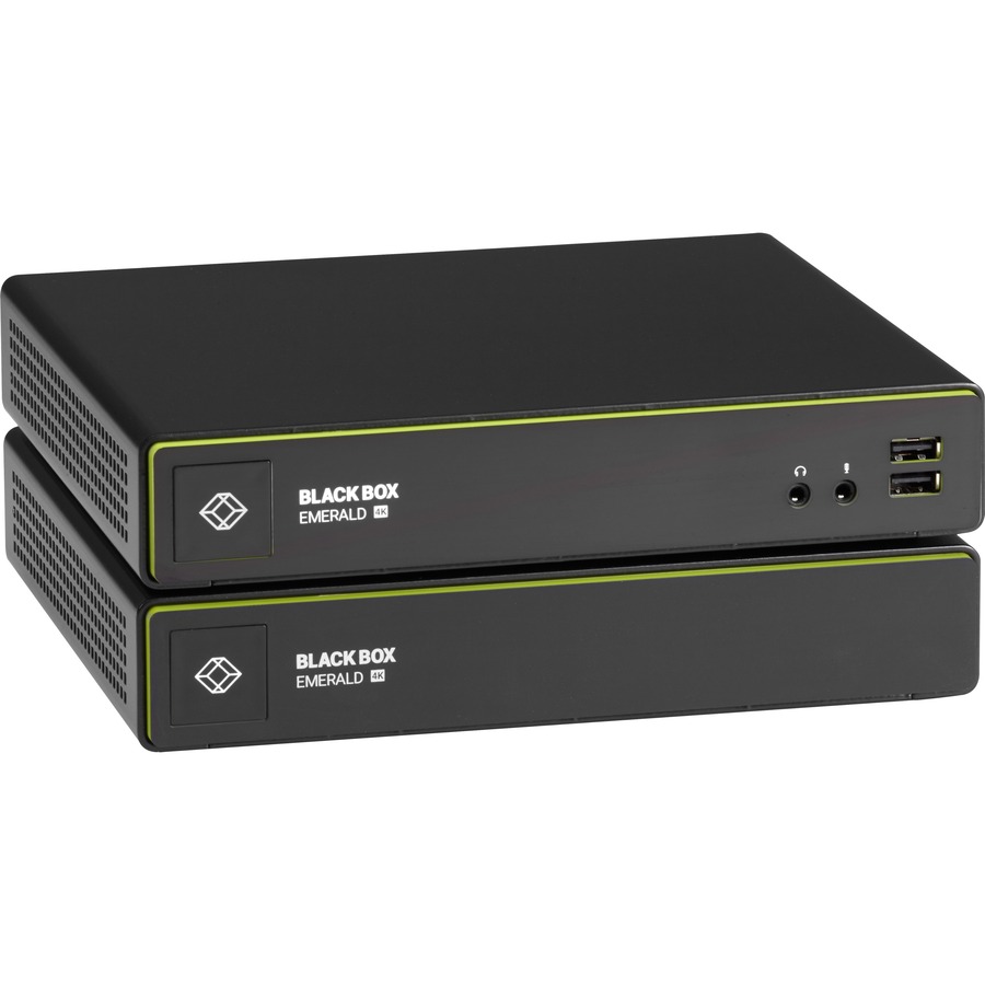Emerald 4K KVM-over-IP Extender - DisplayPort, Single-Monitor, V-USB 2.0, Audio