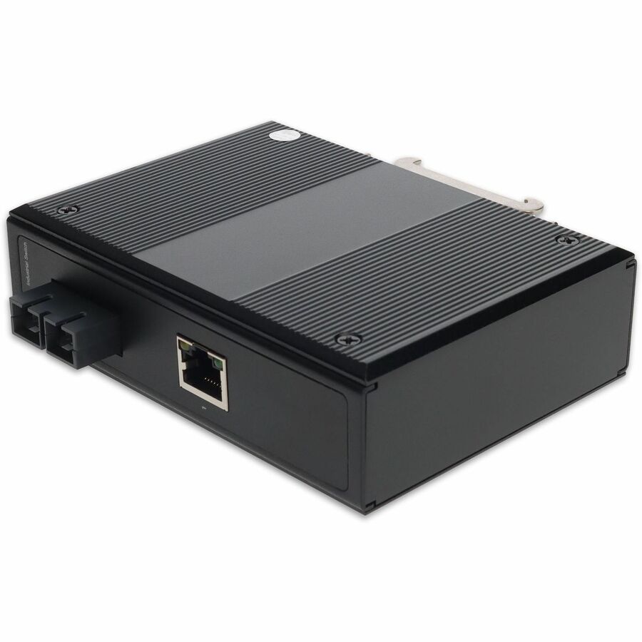 AddOn 10/100Base-TX(RJ-45) to 100Base-LX(SC) SMF 1310nm 30km Rugged Media Converter