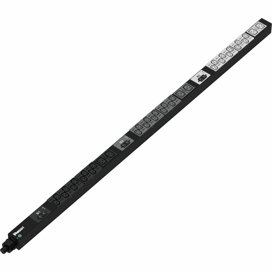 Panduit Basic PDU, 30AMP, 415V, (24)C13, (12)C19, NEMA L22-30P