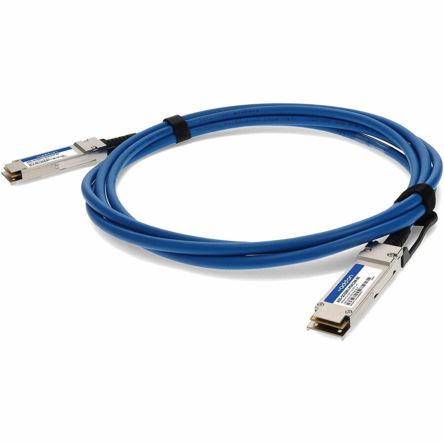 AddOn Cisco® QSFP-H40G-CU2M to QSFP-40G-PDAC2M Compatible TAA Compliant 40GBase-CU QSFP+ to QSFP+ Direct Attach Cable (Passive Twinax, 2m)