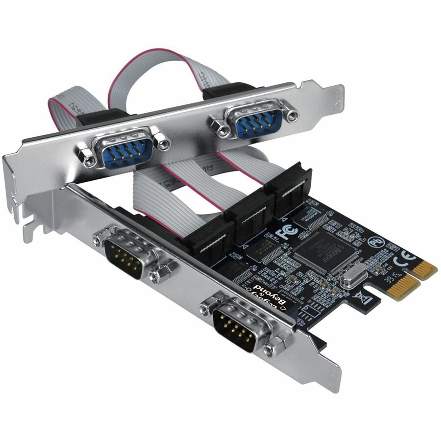 SIIG Quad-Serial Port / RS-232 PCIe Card