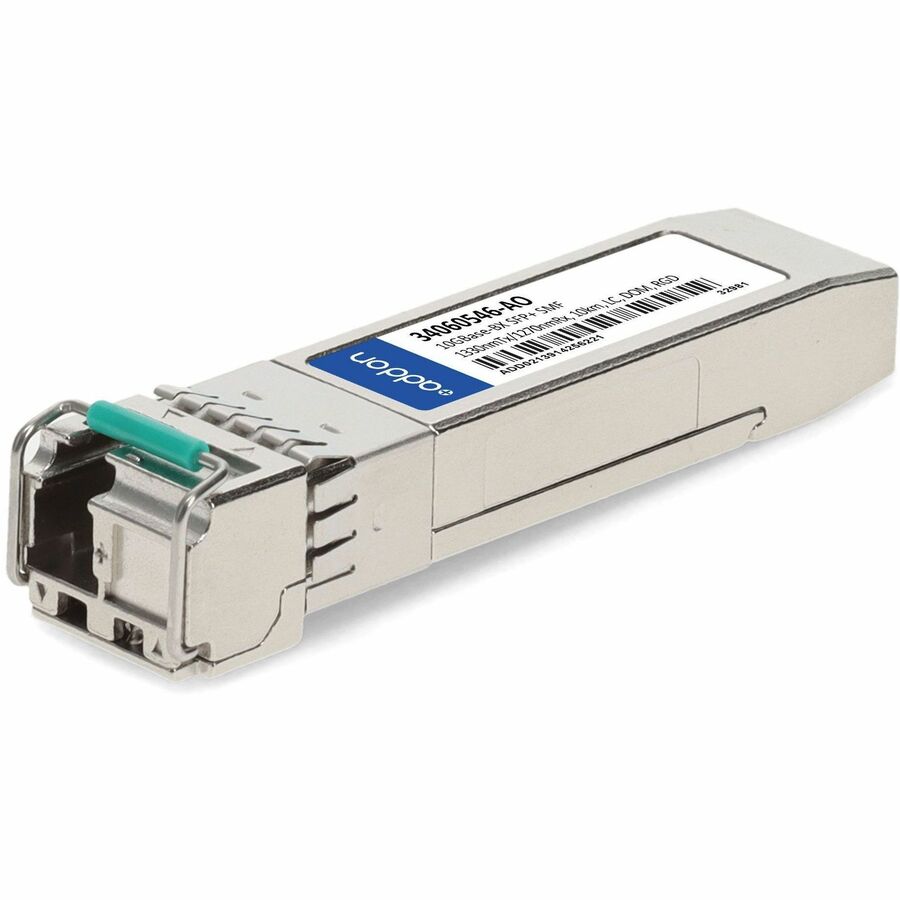 AddOn Huawei® 34060546 Compatible TAA 10GBase-BX SFP+ Transceiver (SMF, 1330nmTx/1270nmRx, 10km, LC, DOM, Rugged)